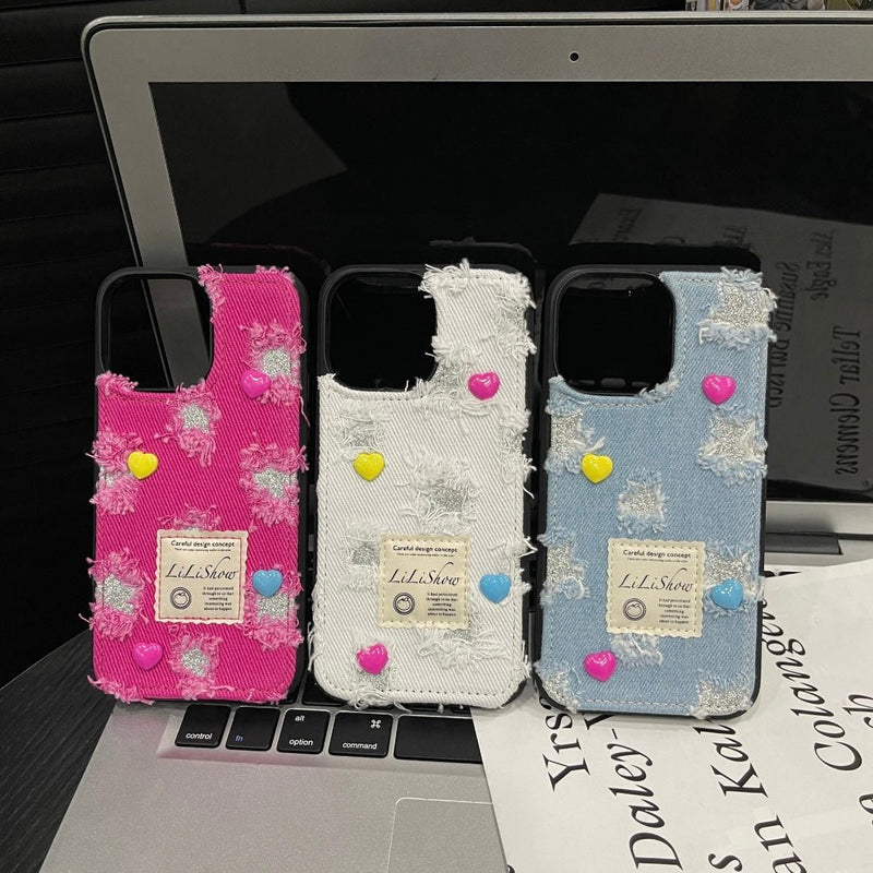 Y2K Jean Girl iPhone Case - CREAMCY