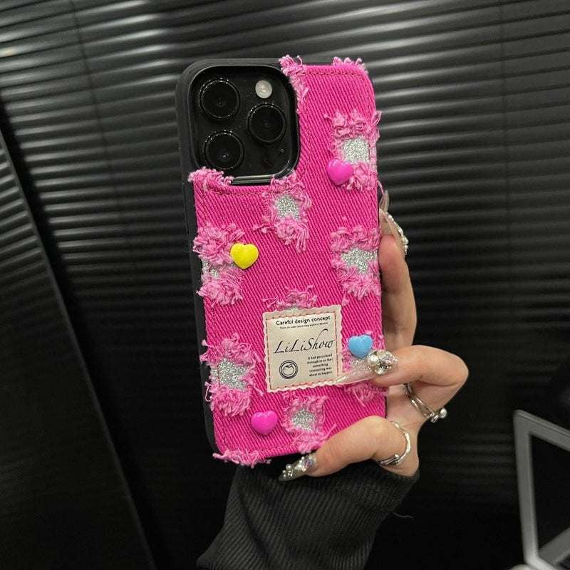 Y2K Jean Girl iPhone Case - CREAMCY