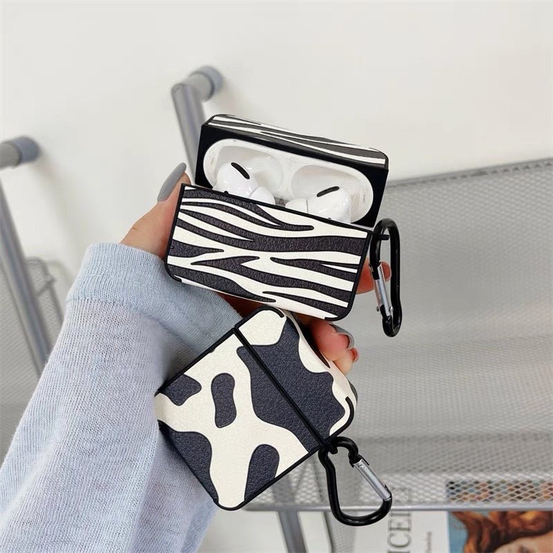 Zebra & Cow AirPods Case - Creamcy Cases